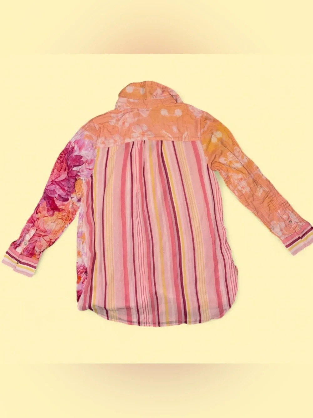 Soft Surroundings Floral Button Front Blouse - Size S - Picture 3 of 4